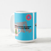 Coffee, Donuts and Christmas Music in Maryland Kaffeetasse (Vorderseite Links)