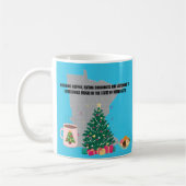 Coffee, Donuts and Christmas Music in Minnesota Kaffeetasse (Links)