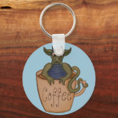 Coffee Dragon Schlüsselanhänger (Vorderseite)