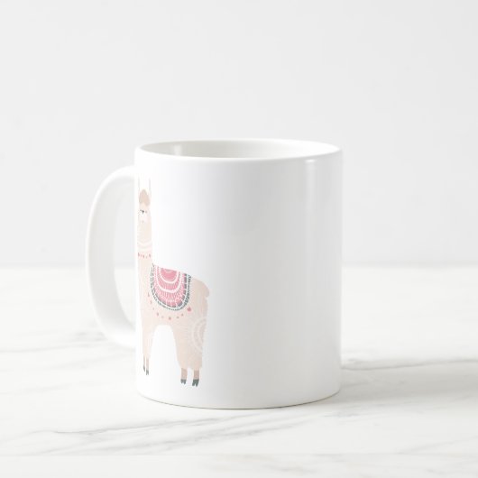 Coffee Drama Lama Kaffeetasse (Vorderseite Links)