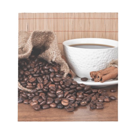 Coffee Drink Küche Cook Diner Restaurant Notizblock (Vorderseite)