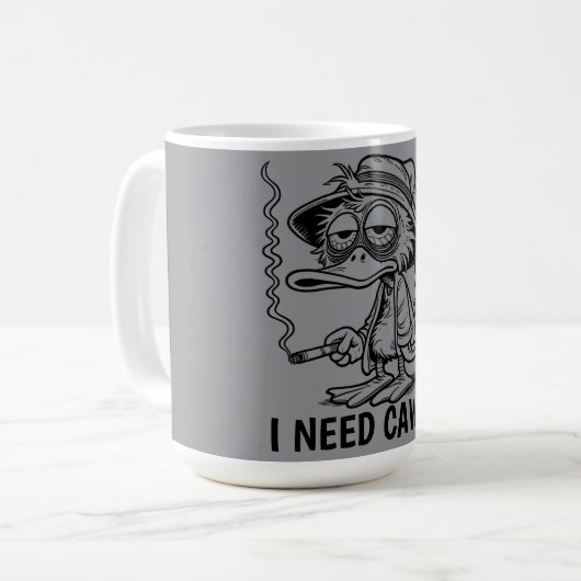 COFFEE DUCK KAFFEETASSE (Vorderseite Links)