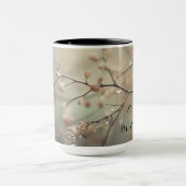 "Coffee... Eine Umarmung in einer Tasse" Tasse (Zentrum)