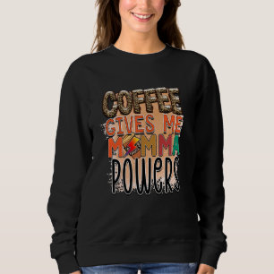 Coffee Enthusiusiasten ist Coffeine Lover ist Coff Sweatshirt