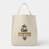 COFFEE. ES IST GUT FÜR SIE. TRAGETASCHE (Rückseite)