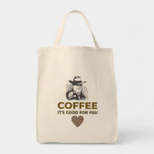 COFFEE. ES IST GUT FÜR SIE. TRAGETASCHE (Vorne)