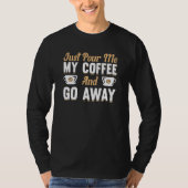 Coffee Espresso Barista Cappuccino Latte T-Shirt (Vorderseite)