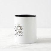 Coffee Everywhere Ceramic Mug for Coffee Lovers Tasse (Zentrum)