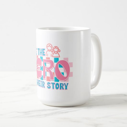 "Coffee First, Conquer the World Later Kaffeetasse (VorderseiteRechts)