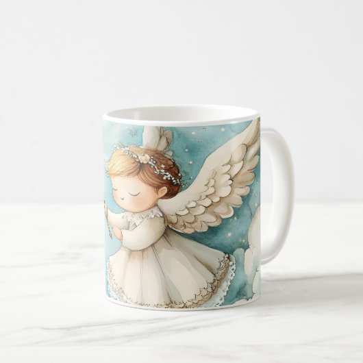 Coffee First Engel Kaffeetasse (VorderseiteRechts)