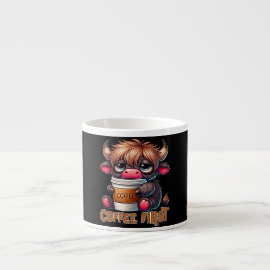 Coffee First Espressotasse (Vorderseite)