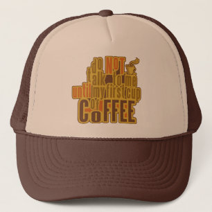 COFFEE FIRST hat - choose color Truckerkappe