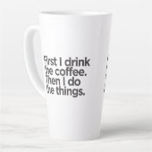 Coffee First Latte Mug Milchtasse (Linke Ecke)