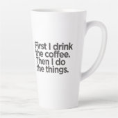 Coffee First Latte Mug Milchtasse (Rechts)