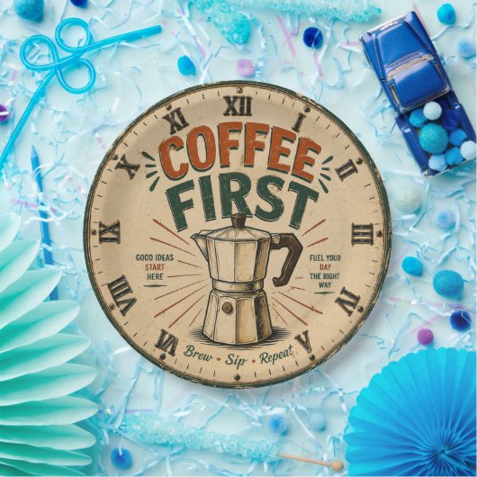 Coffee First Pappteller (Party)