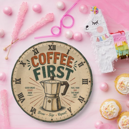 Coffee First Pappteller (Party)