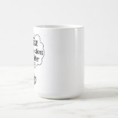 Coffee First Questions Later - Funny Morning Quote Kaffeetasse (Mittel)