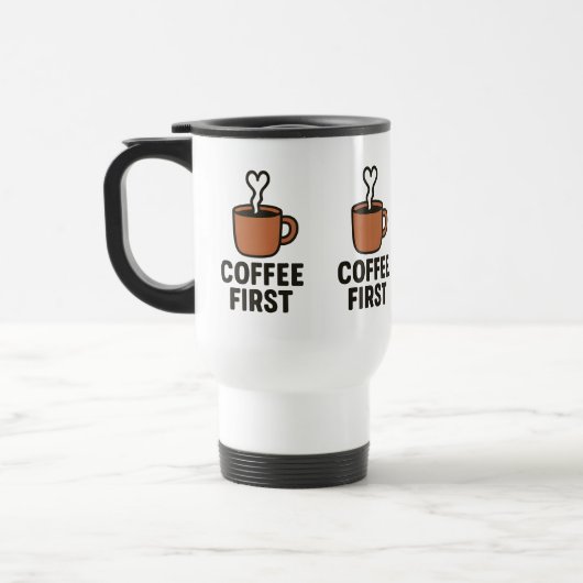 Coffee First Reisebecher (Links)