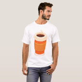 Coffee First Talk Later T-Shirt (Vorne ganz)