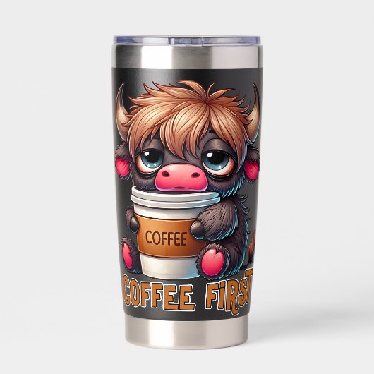 Coffee First  Thermobecher (Rückseite)