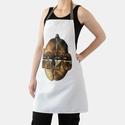 Coffee-flavored kitchen apron schürze (InSitu)