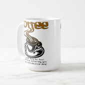 Coffee Fool Funny Mug Kaffeetasse (Vorderseite Links)