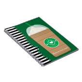 Coffee Frappuccino Frap Journal-Notebook Notizblock (Rechte Seite)