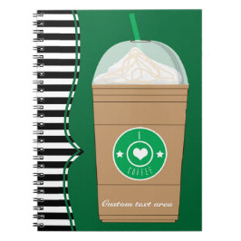 Coffee Frappuccino Frap Journal-Notebook Notizblock