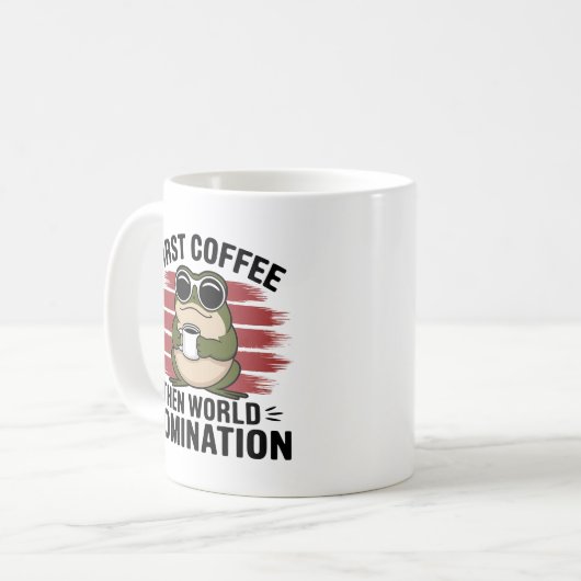 Coffee Frog Kaffeetasse (Vorderseite Links)