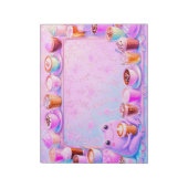 Coffee Frosch Notizblock (Rotiert)