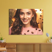 COFFEE FUN - LEINWANDDRUCK (Insitu (Wohnzimmer))