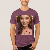 COFFEE FUN - Tri-Blend SHIRT (Vorderseite)