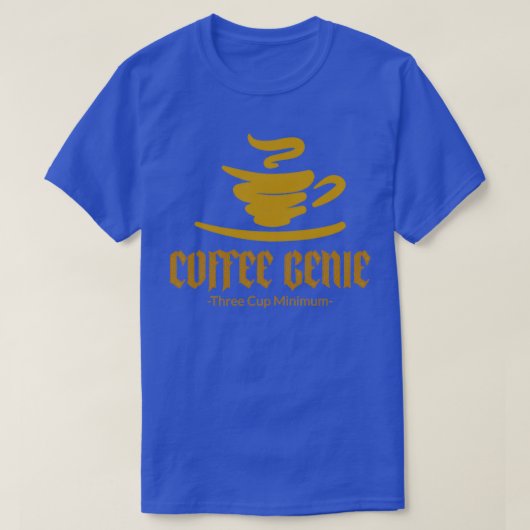 Coffee Genie Barista T-Shirt (Design vorne)