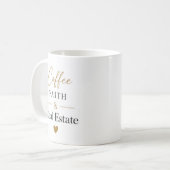 Coffee Glaube Immobilien  Kaffeetasse (Vorderseite Links)