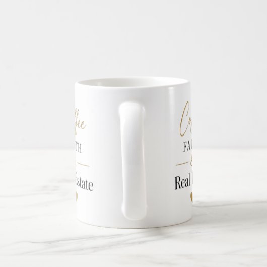 Coffee Glaube Immobilien  Kaffeetasse (Henkel)