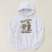Coffee Graphic Retrografien erstellen Hoodie (Design vorne)