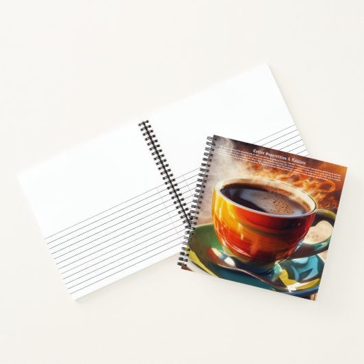 Coffee Hardcover Notizblock (Innenseite)