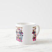 Coffee Helps Me Tolerate Idiots Espressotasse (Vorderseite Rechts)