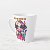 Coffee Helps Me Tolerate Idiots  Milchtasse (Linke Ecke)