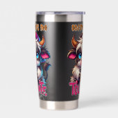 Coffee Helps Me Tolerate Idiots Thermobecher (Links)