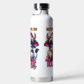 Coffee Helps Me Tolerate Idiots  Trinkflasche (Rechts)