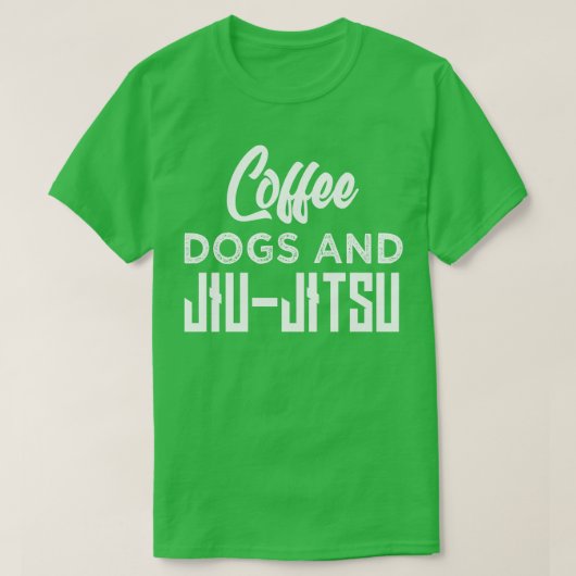 Coffee Hogs Jiu Jitsu T-Shirt (Design vorne)