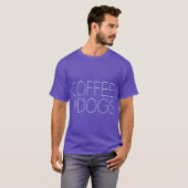 Coffee Hogs lustiges Retro T-Shirt (Vorne ganz)