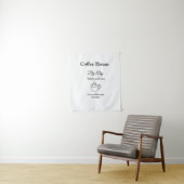 Coffee house made with love add text website socia wandteppich (Beispiel)