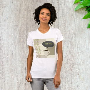 Coffee House Menu Womens T - Shirt