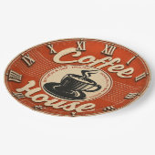 Coffee House  Pappteller (Schrägansicht)