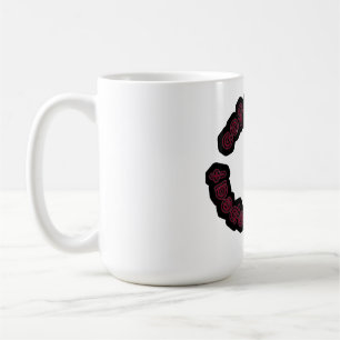 Coffee Hustle Repeat-Motivierend Typografie Kaffeetasse