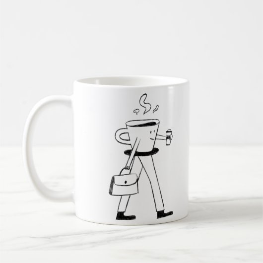 Coffee in one hand, confidence in the other kaffeetasse (Links)