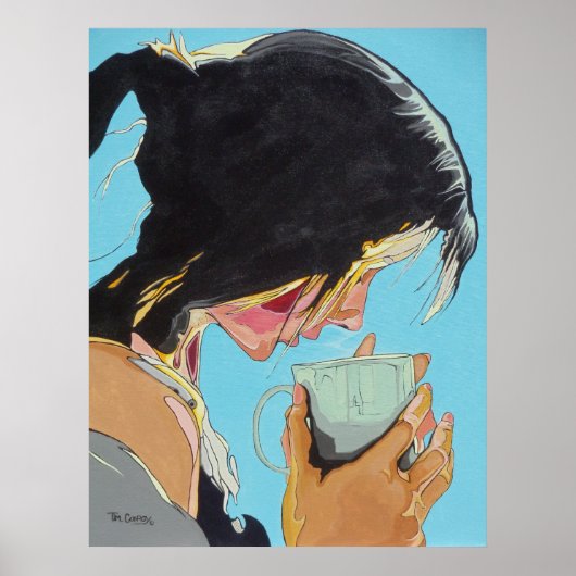 Coffee in the Morning Poster (Vorne)