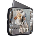 Coffee Inspiration Gebäude Blocks Laptop-Sieb Laptopschutzhülle (Vorne Rechts)